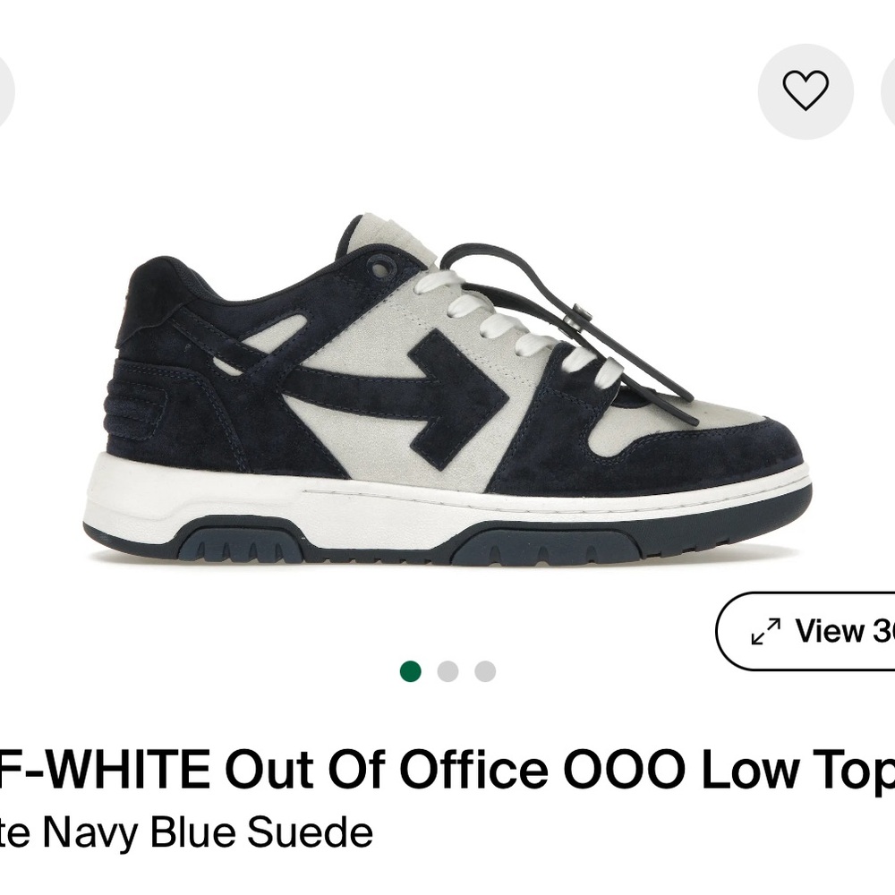 OFF-WHITE Out Of Office OOO Low Top Sneakers